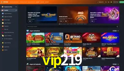 Níveis do programa VIP da vip219
